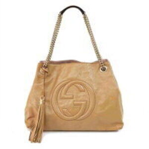 GUCCI Interlocking GG Soho Chain Shoulder Bag